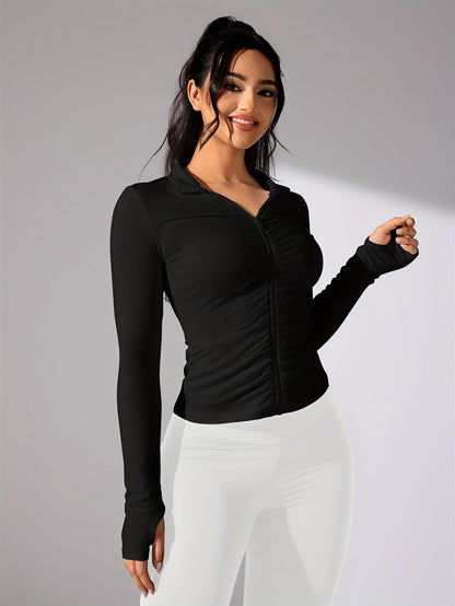 Blouson Femme Sport Chic Long Manche