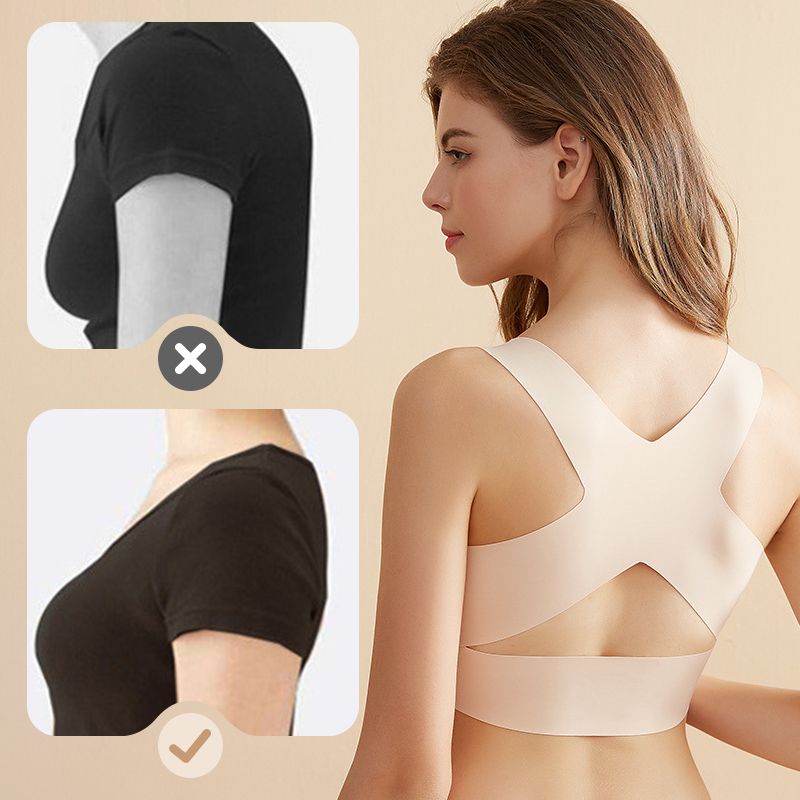 Soutien-gorge Femme Confortable Bretelles Croisées