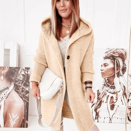 Manteau femme hiver épais avec capuche rose foncé