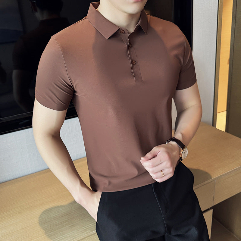 T-shirt Homme Été Slim Fit Respirant