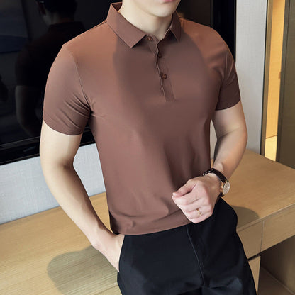 T-shirt Homme Été Slim Fit Respirant
