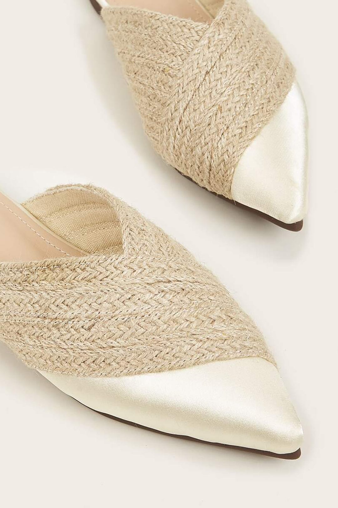 Mules Espadrille Femmes à Pointes