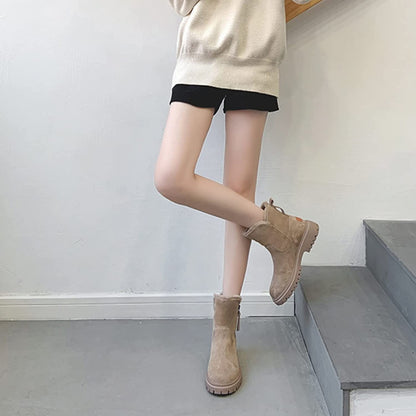 Bottines Femme Élégantes et Comfortables