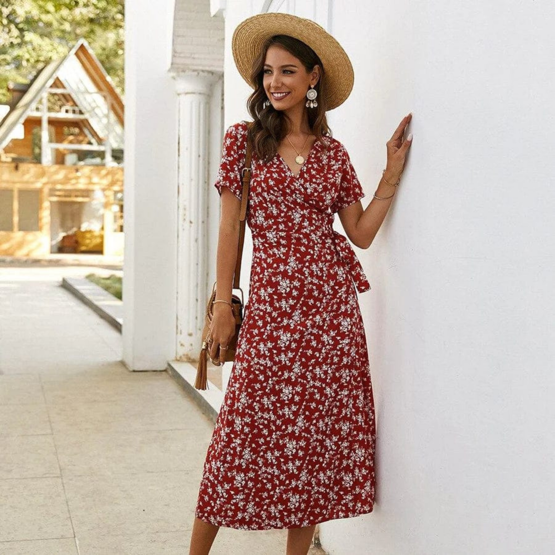 Robe Été Fleuri Pour Femme - luxestyle
