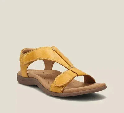 Sandales Femme Cuir Brides Ajustables Confort Ergonomique