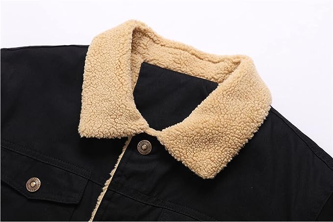Blouson jean décontracté pour homme