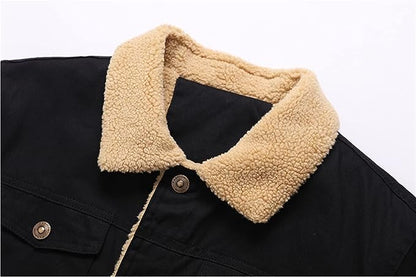 Blouson jean décontracté pour homme