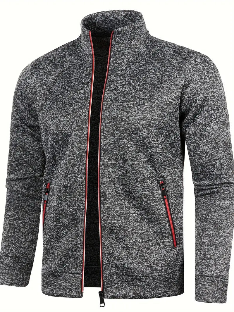 Veste Streetwear Détente avec Poches et Manches Longues