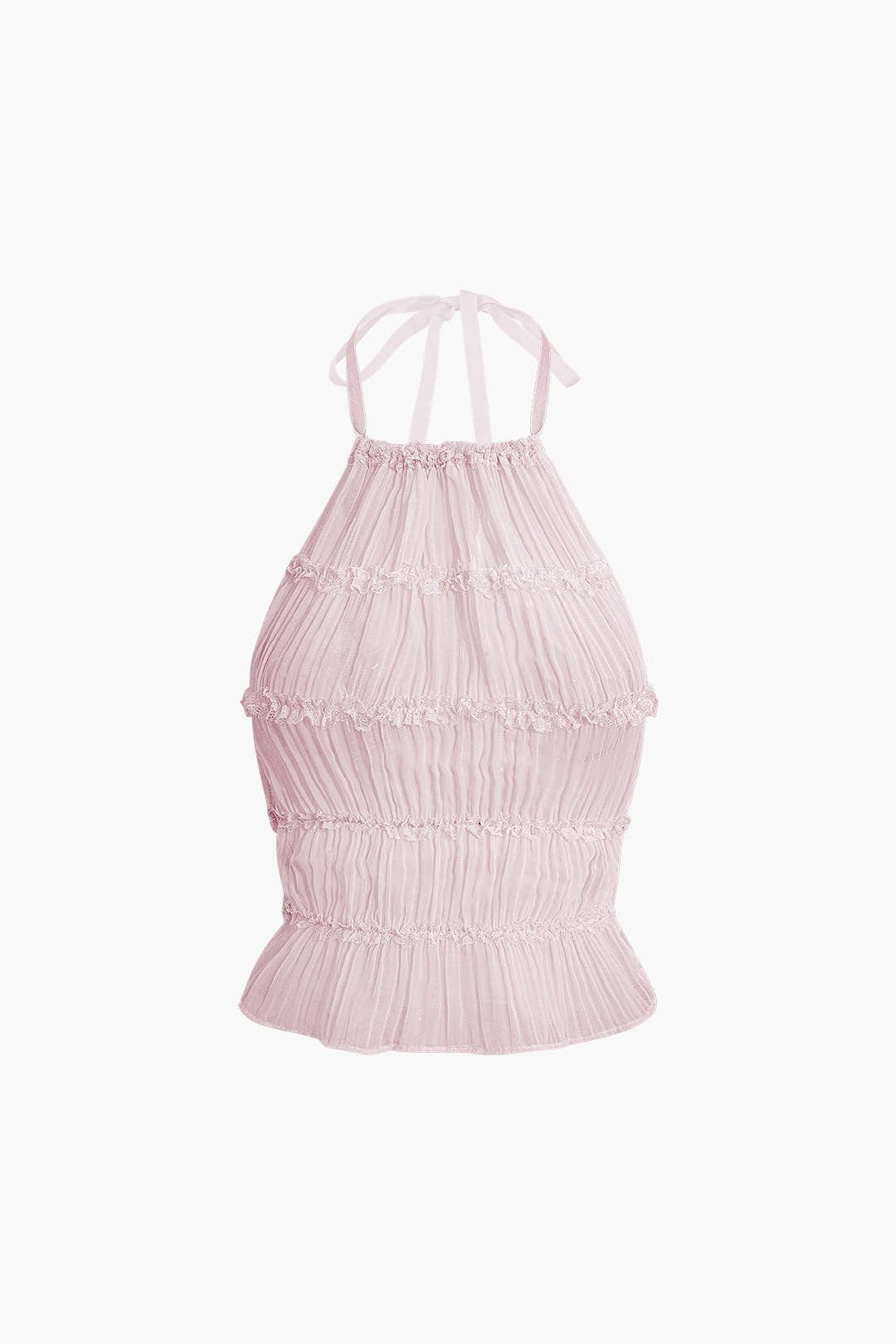 Robe de soirée deux pièces plissée élégante
