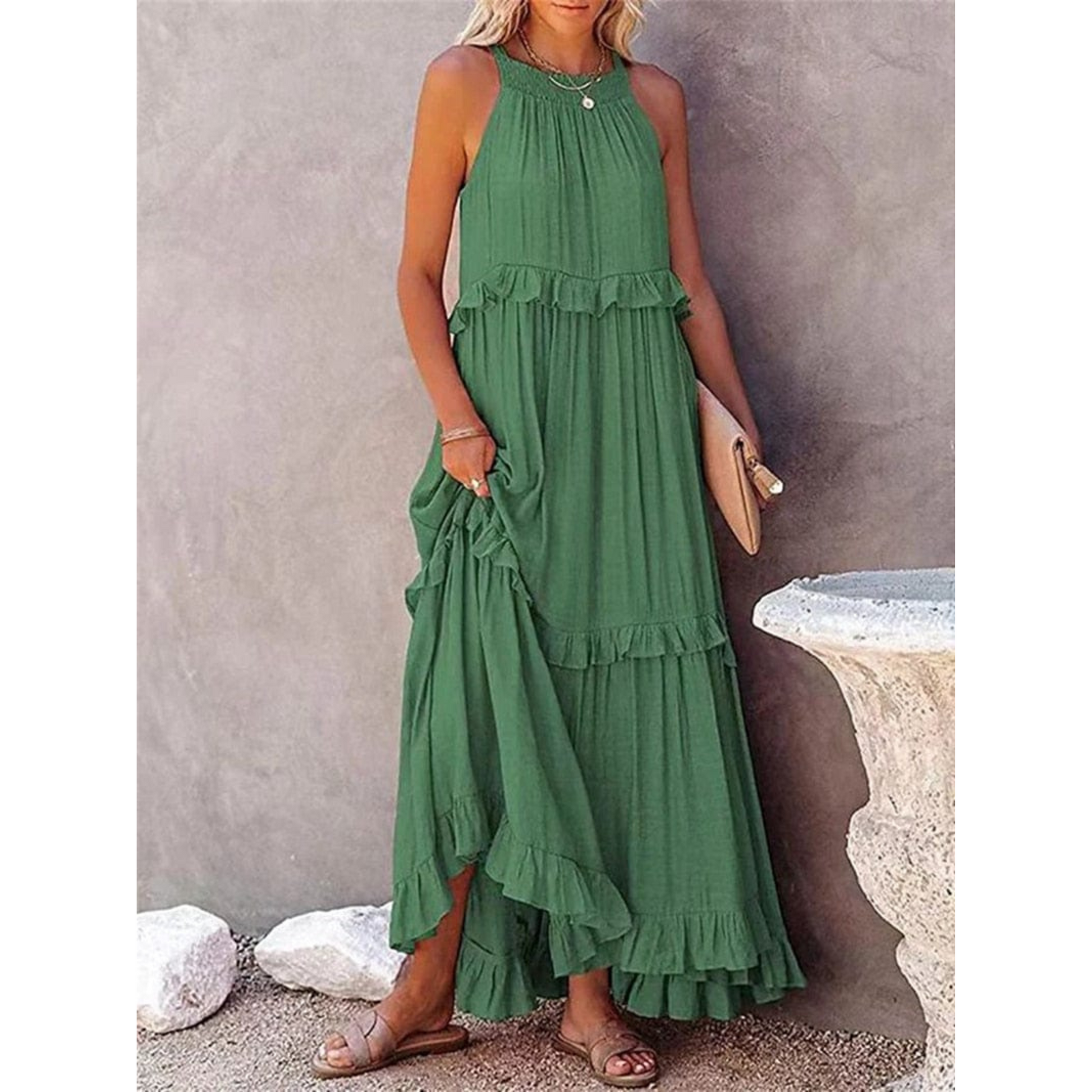 Robe Été Longue et Légère pour Femme - luxestyle