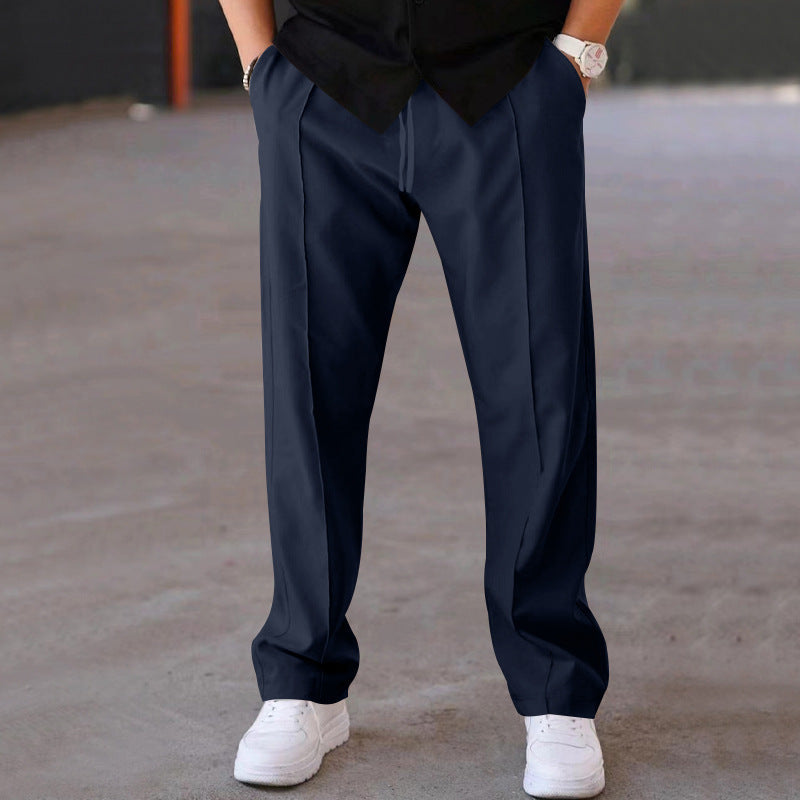 Pantalon Homme Large et Léger en Tissu Respirant