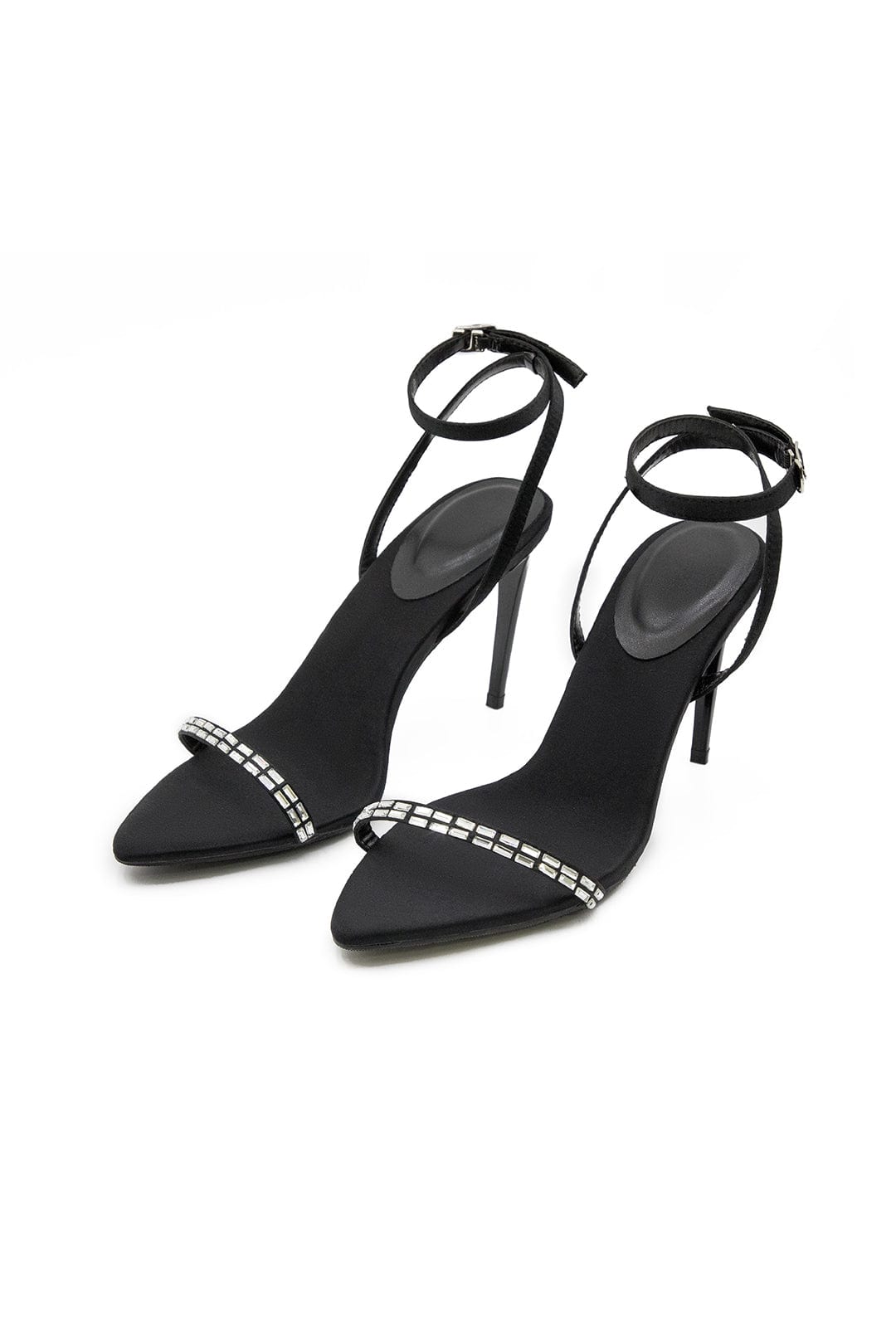 Chaussures Talons Hauts avec Cristaux Brillants - BerlinGlamour