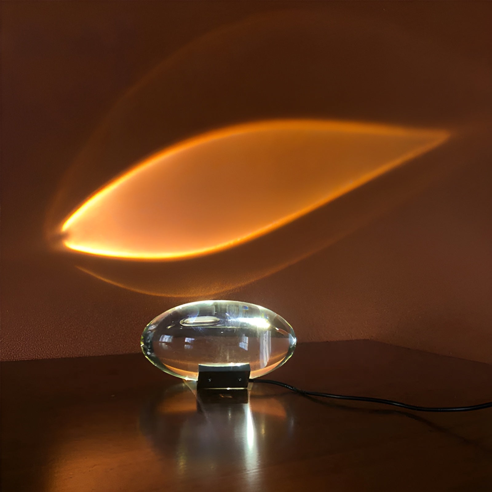 Lampe Décorative Chauffe Ambiance avec Éclairage Doux - PanierRoyale