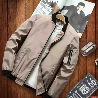 Blouson Homme Imperméable avec Poches et Capuche