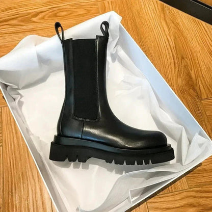 Bottines Chelsea Féminines Haut de Gamme
