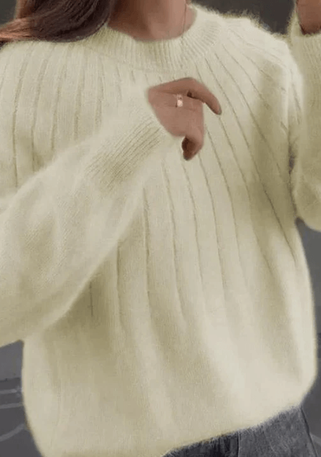 Pull Femme Laine Merino Doux et Chaud