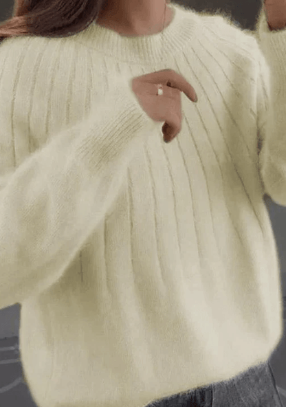 Pull Femme Laine Merino Doux et Chaud