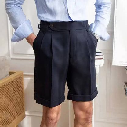 Short de linHomme Beige Chic et Confortable