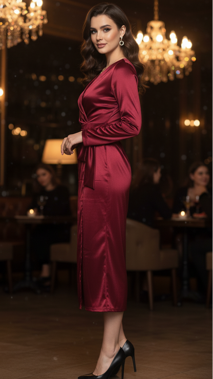 Robe Midi Été Florale pour Femme