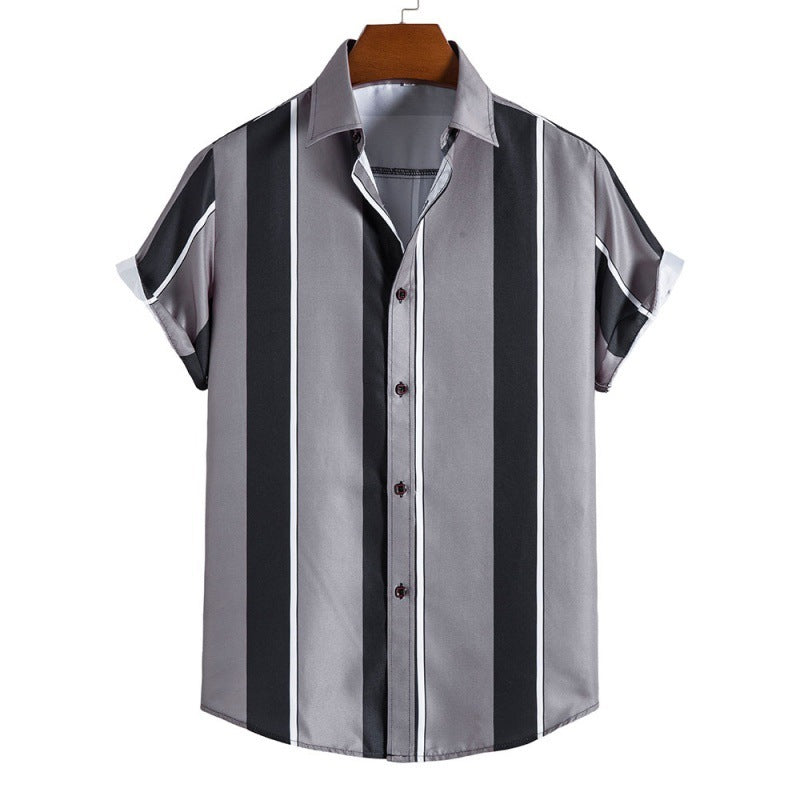 Chemise Homme Décontractée Vintage