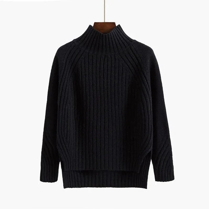 Pull Col Rond Chaud et Élégant Hiver