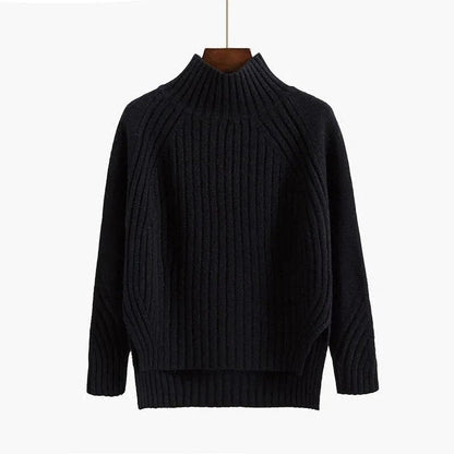 Pull Col Rond Chaud et Élégant Hiver