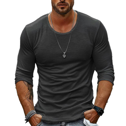 T-shirt Homme Manches Longues Casual Chic