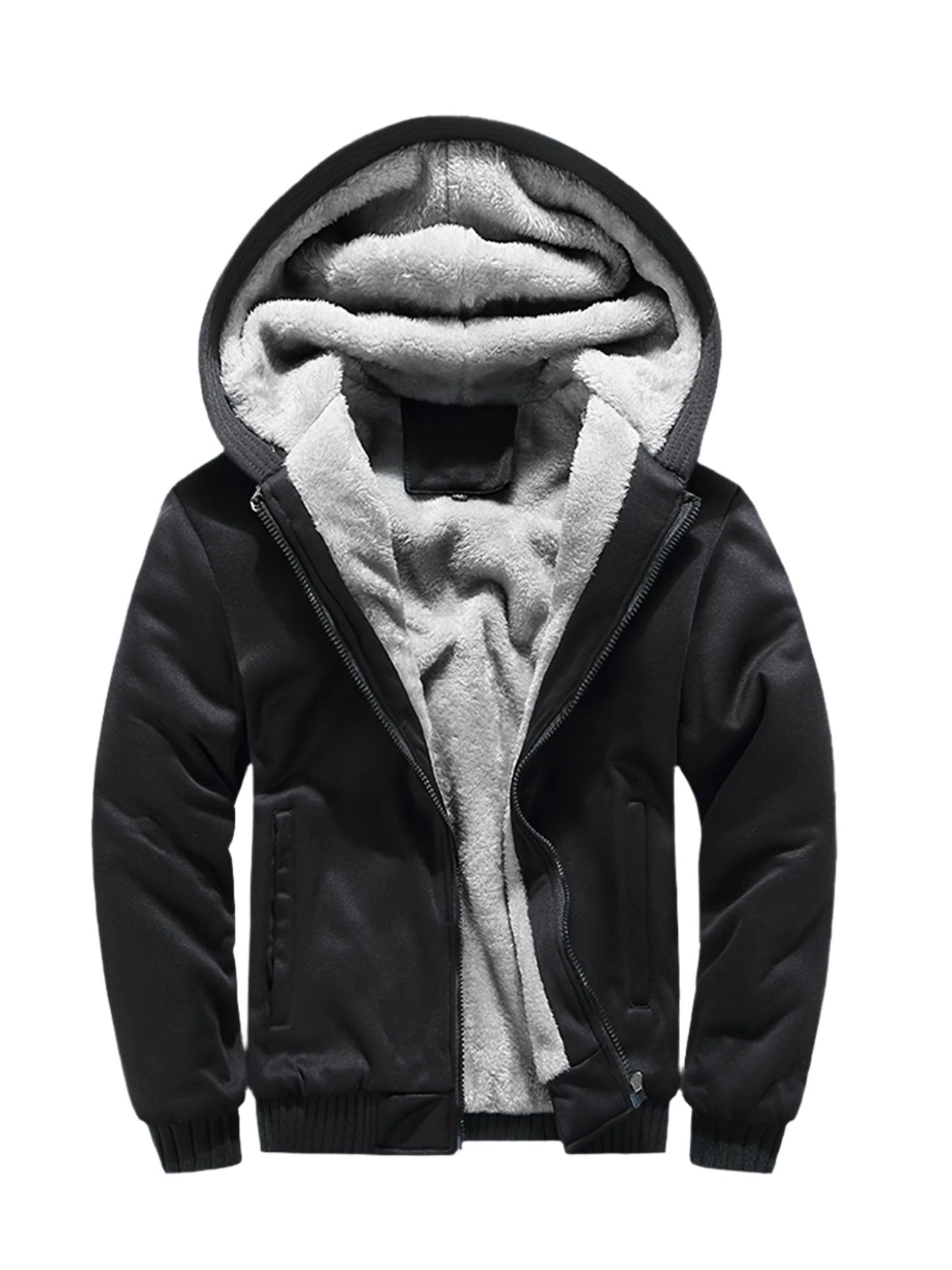 Veste Streetwear à Capuche Zippée Mode Urbaine