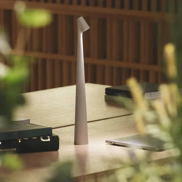 Lampe LED Sans Fil Aluminium Design Rechargeable Autonomie Longue