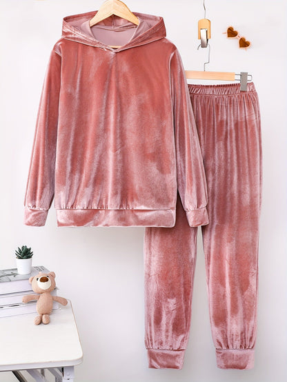Tenue de Sport Femme Chic avec Pantalon et Sweat Capuche - PanierRoyale