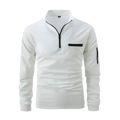 Pull Zippé Oversize avec Poches pour Femme