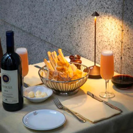 Lampe de Table LED Restauration Chaude et Dimmable