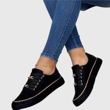 Baskets Femme Printemps Confortables en Velours