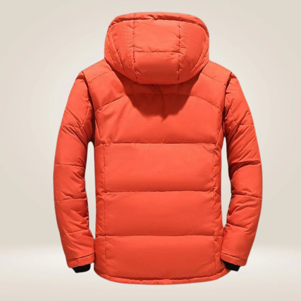 Veste Homme Duvet Coupe-Vent Chaude Coupe Ajustée