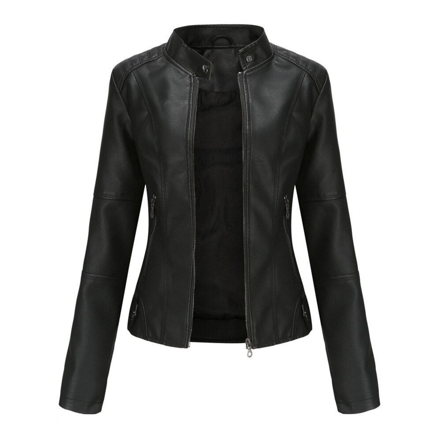 Veste Femme Col Montant Chic et Élégante - PanierRoyale