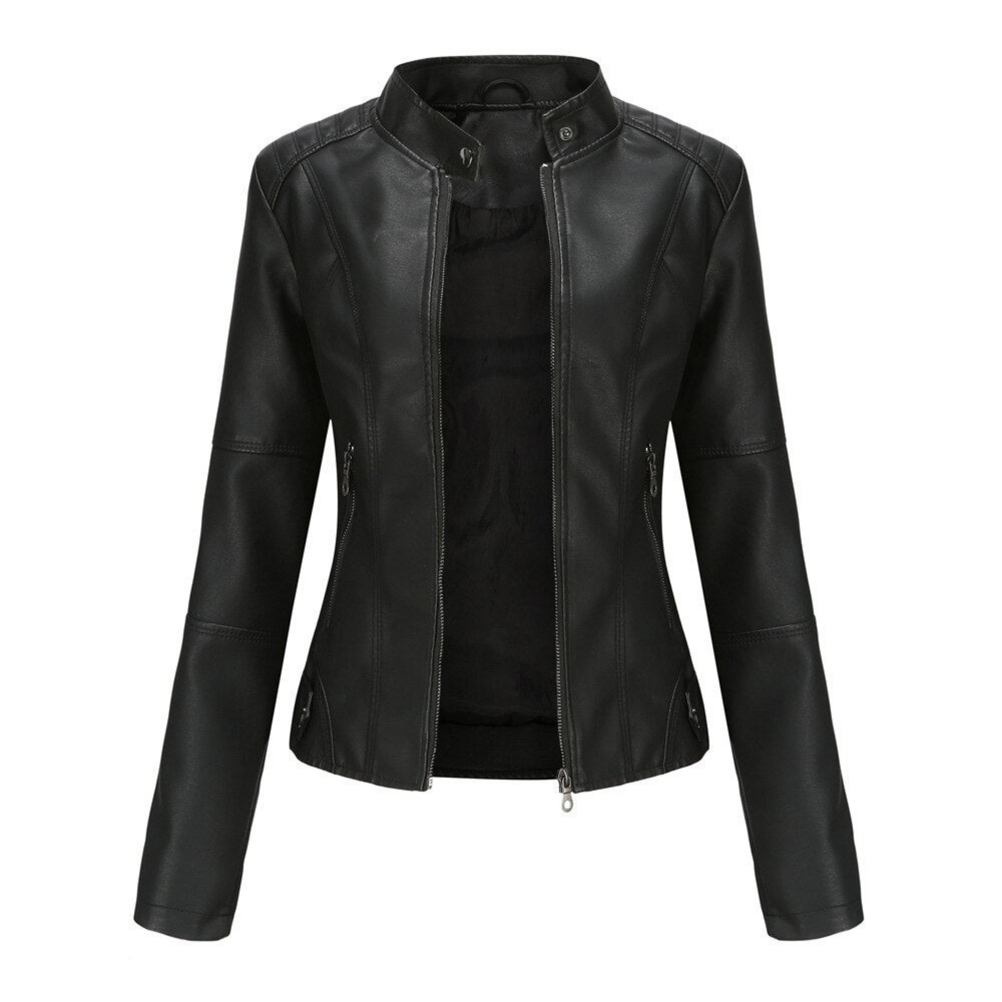 Veste Femme Col Montant Chic et Élégante - PanierRoyale