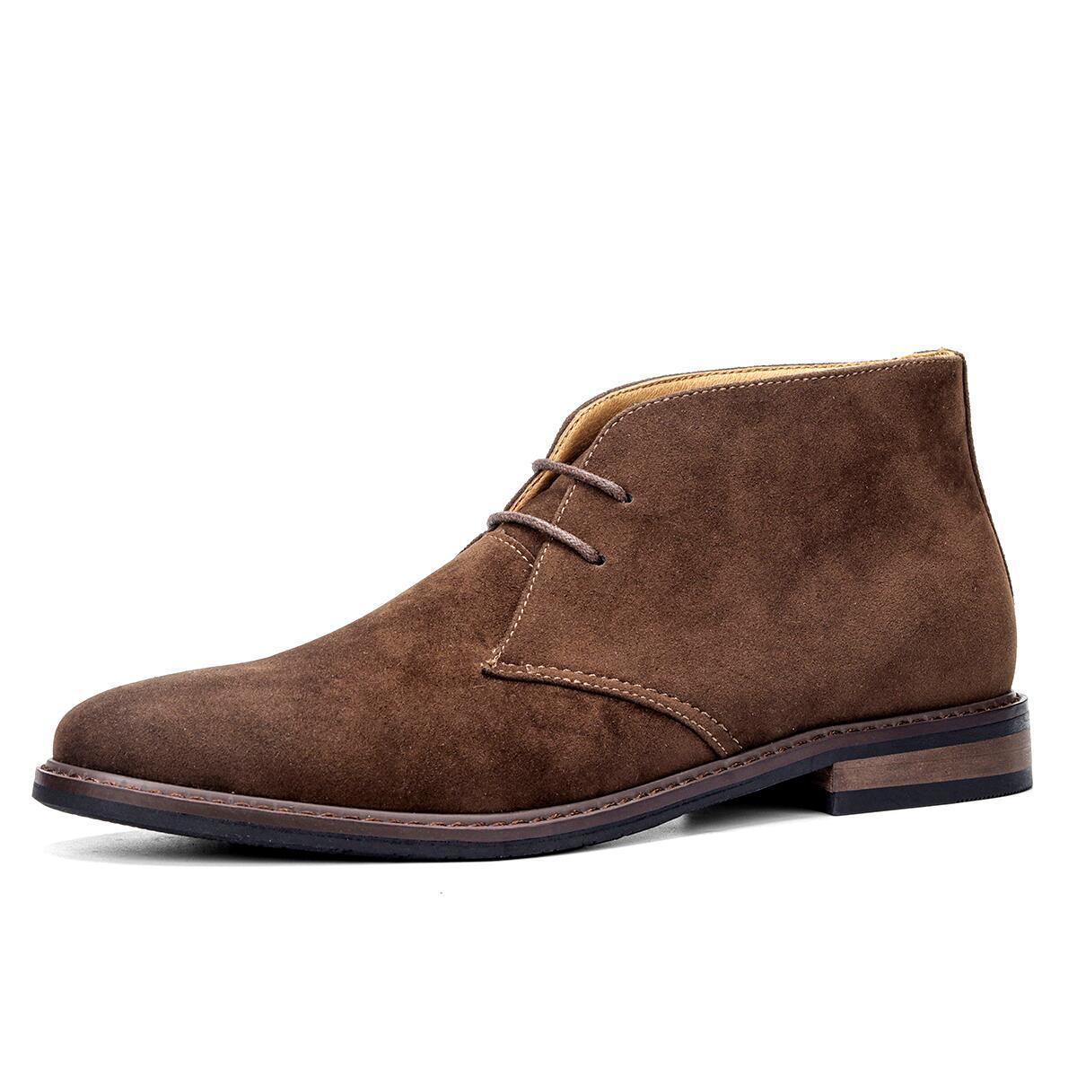 Bottes de randonnée homme style rétro en cuir