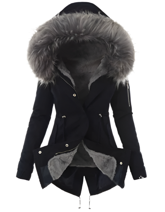 Manteau Femme Hiver Chauffant et Élégant Grande Taille - PanierRoyale