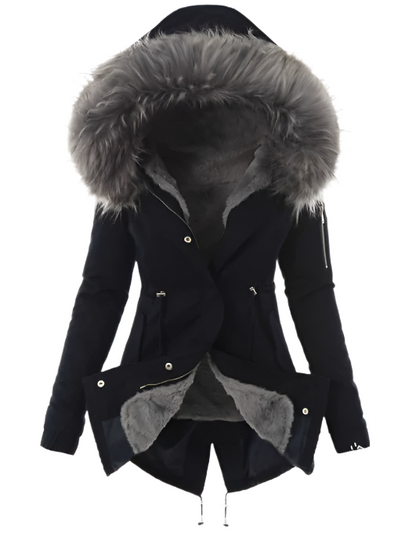 Manteau Femme Hiver Chauffant et Élégant Grande Taille - PanierRoyale