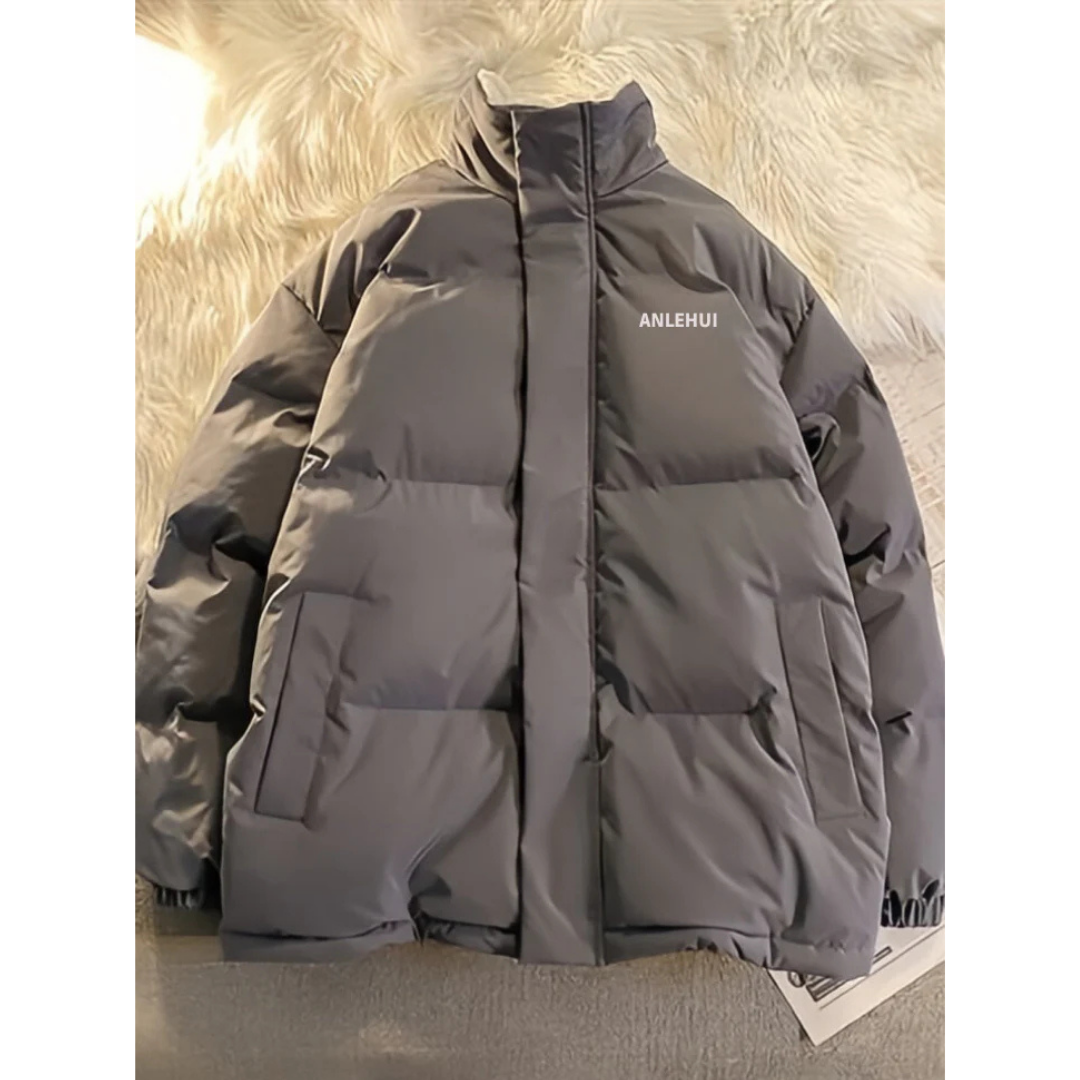 Veste Hiver Homme Équipée avec Capuche et Doublure Chaude