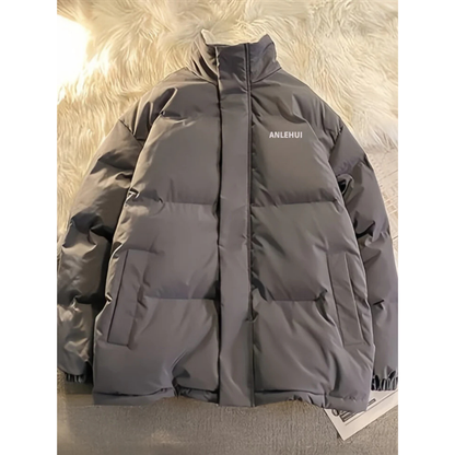Veste Hiver Homme Équipée avec Capuche et Doublure Chaude