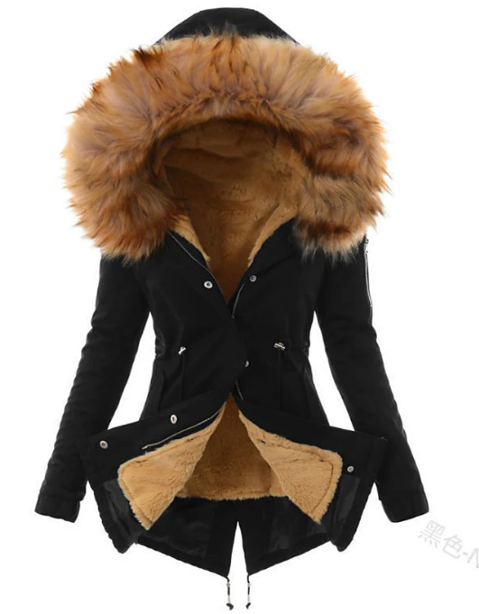 Manteau Femme Hiver Chauffant et Élégant Grande Taille