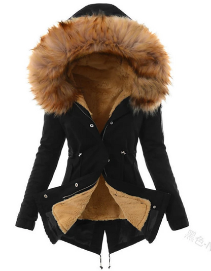 Manteau Femme Hiver Chauffant et Élégant Grande Taille