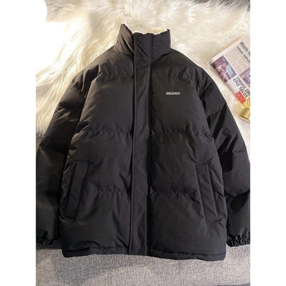 Veste Hiver Homme Équipée avec Capuche et Doublure Chaude