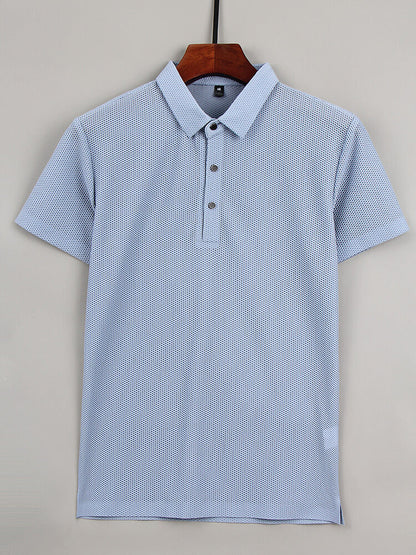 Chemise Polo Homme en Soie Luxe