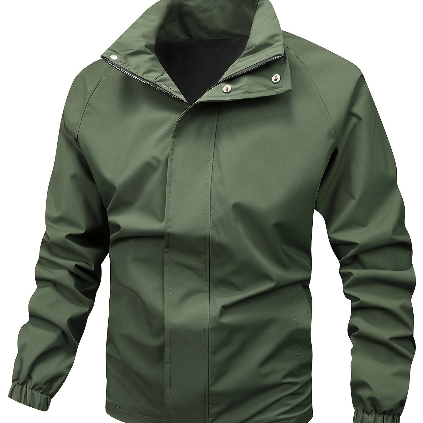 Veste imperméable homme verte légère