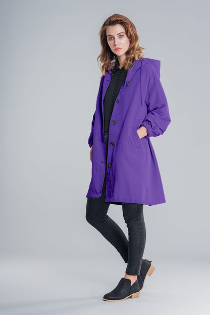 Manteau Femme Détente Confortable Taille Relâchée