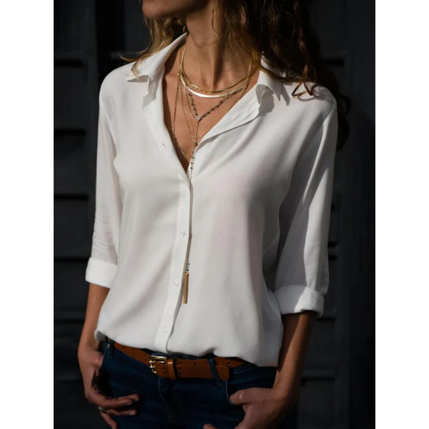 Chemise Femme Décontractée Tout Usage
