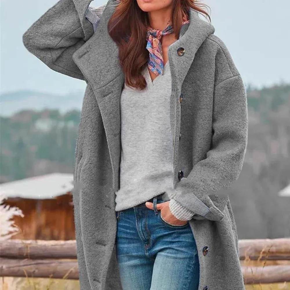 HANNAH - Veste Épaisse Élégante pour Femmes