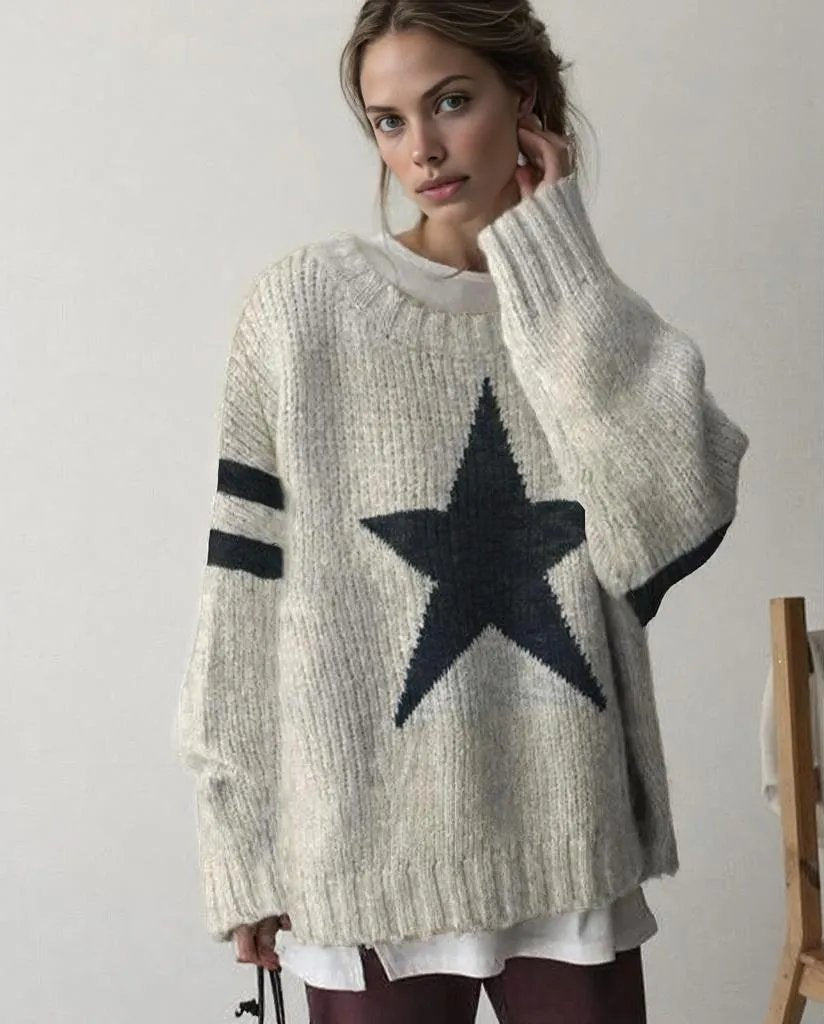Pull Femme Laine Merino Blanc Chaud et Léger - PanierRoyale